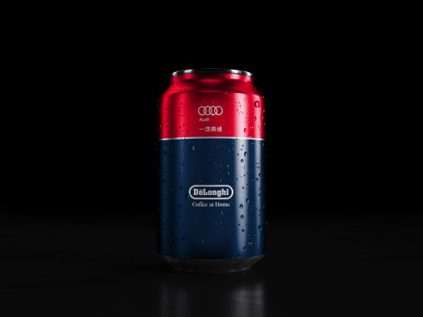 奥迪展会咖啡杯